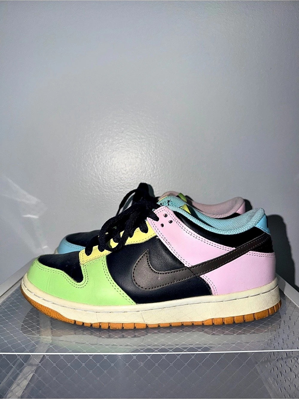 Nike Dunk Low SE Free.99 - Black Color Block Sneakers